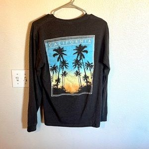 Long sleeve urban pipeline shirt, men’s medium, 60% cotton 40% polyester